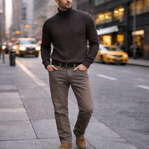 Levi’s 501 Original Fit Jeans Men’s 36x32 Brown Shrink-to-Fit Button Fly NWT